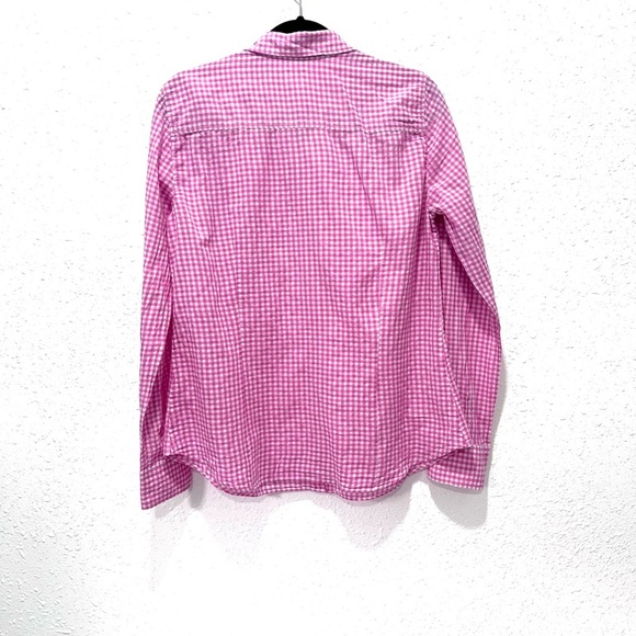 J. Crew Pink Casual Button Down Shirt large - Picture 7 of 7